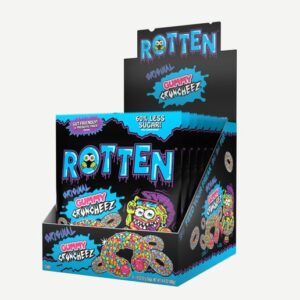 Rotten Candy Low Sugar Original Gummy Cruncheez 1.8oz 8ct